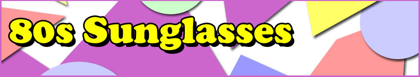 80s sunglasses