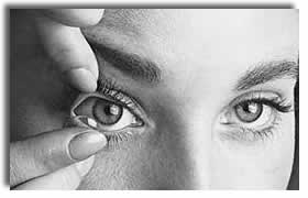 Proper contact lens care 