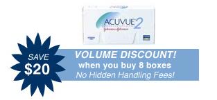 Acuvue contact lenses Acuvue 2