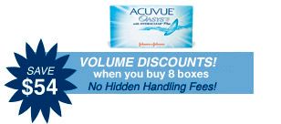 Acuvue contact lenses Acuvue Oasys