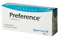Preference contact lenses Preference Standard