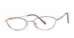 Tura TE439 w/ Cubic Zirconia Eyeglasses Eyewear