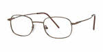Capri Optics Golden Eyeglasses