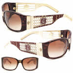 Christian Audigier CAS 408 C. A. Chain Sunglasses