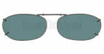 Cocoon Rectangle 6 Clip-On Sunglasses