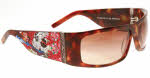 Ed Hardy EHS 004 Beautiful Ghost Sunglasses