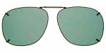Haven Clip-Ons Square 3 Sunglasses