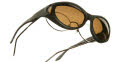 C602A Black/Polarized Amber lenses