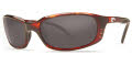 BR-10 Shiny Tortoise/ Grey Polarized CR-39 Lens