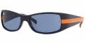 157/80 Shiny Blue-Metallic Orange / Blue 