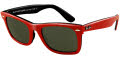 955 Top Red on Black / Crystal-Green lenses
