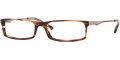 2357 Striped Brown on Yellow Transparent
