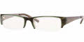 2304 Top Green on Brown Horn