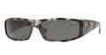 (800-0995) 342/87 Gray Havana/ Blue Mirror Silver Gradient lenses