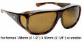 AV002A Dark Tortoise frames/ Polarized Amber lenses