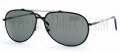 (0SAZ) Semi Black Palladium / Smoke lenses