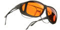 C202O Soft Touch Black / Orange Filters
