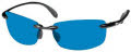 BA-11 Black/ Blue Polarized Mirror Polycarbonate lenses
