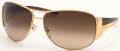 5AK-6S1 Shiny Gold / Brown Gradient Lenses