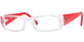 3543 Transparent / Red Temples