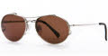 (T) Natural Titanium / (B1) High Contrast Bronze CR-39 lenses