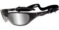 697 Crystal Metallic/ Polarized Silver Flash lenses