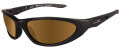 557 Matte Black/ Polarized Copper lenses