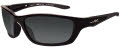 857 Gloss Black/ Polarized Smoke lenses