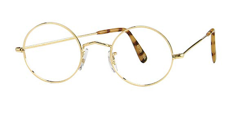 Savile Row Round 14kt eyeglasses eyewear