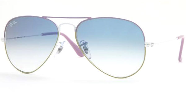 Ray Ban Colorize 3025 Large Metal Aviator sunglasses