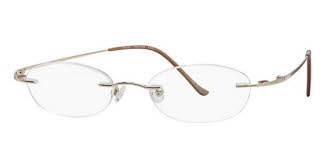 Revolution Airs RA102 Shiny GoldSGOL Brown Clip On Lenses Eyeglasses