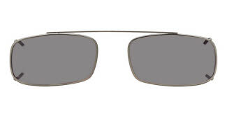 A - 2 High Impact Sun Clips, Low Rectangle Sunglasses - cod: 251042