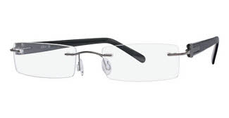 Lido West Shuttle GunBlk Eyeglasses