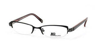 JLo JL112 0003 Satin Black Eyeglasses