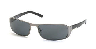 Prada 52FS 5AV 1A1 Dark gunmetal Lite olive fade lenses Sunglasses
