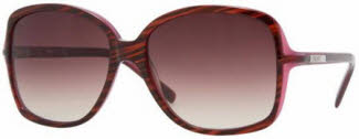 DKNY DY 4058 Striped Brown Violet Brown Gradient 342413 Sunglasses