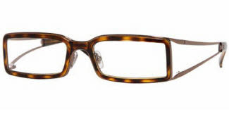 Ray Ban RX 6144 2531 Light Brown Gloss Eyeglasses