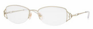 Sferoflex 2540 440 Gold White Eyeglasses