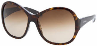 Prada 20LS 2AU6S1 Havana Brown Gradient Sunglasses