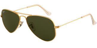 RayBan RB 3044 Small Metal Aviator Sunglasses