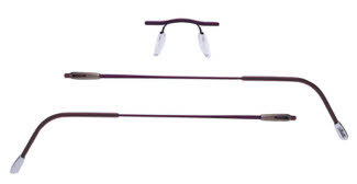 Silhouette Rimless Eyeglasses 7554 Titan X Chassis