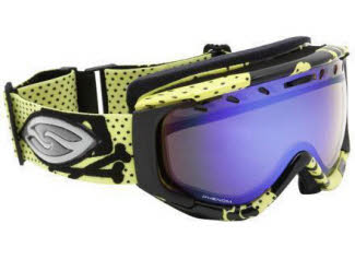 Smith Ski Goggles Phenom Spherical Series Yellow Dangerous Sensor Mirror lenses Sunglasses