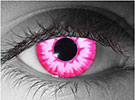 Gothika Temptress Pink Halloween Contact Lenses
