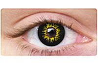 Z-Gothika Black Wolf Contact Lenses