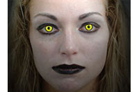 Z-Gothika Crow Contact Lenses