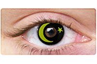 Gothika Moon and Star Contact Lenses
