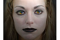 Z-Gothika Patchwork Contact Lenses