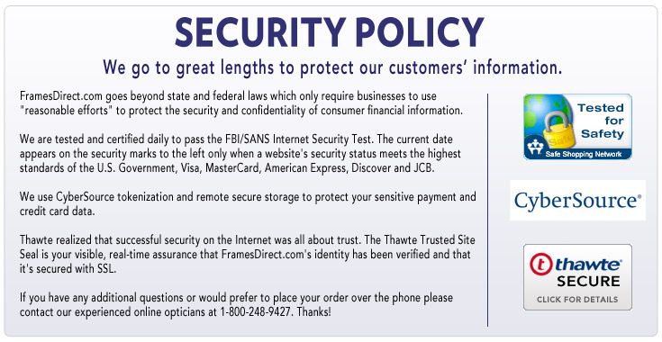 Safe and Secure Checkout