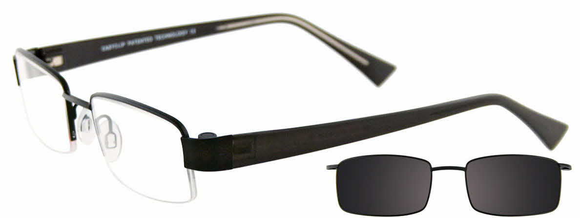 EasyClip EC257 With Magnetic Clip-On Lens Eyeglasses