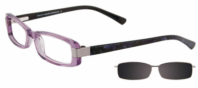 EasyClip EC190 With Magnetic Clip-On Lens Eyeglasses